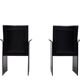 Pair Arm Chairs Arrben model solaria 1970s Italy