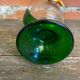 Vintage Murano Glass Vase with Orange and Yellow Flower Decoration, Italy
