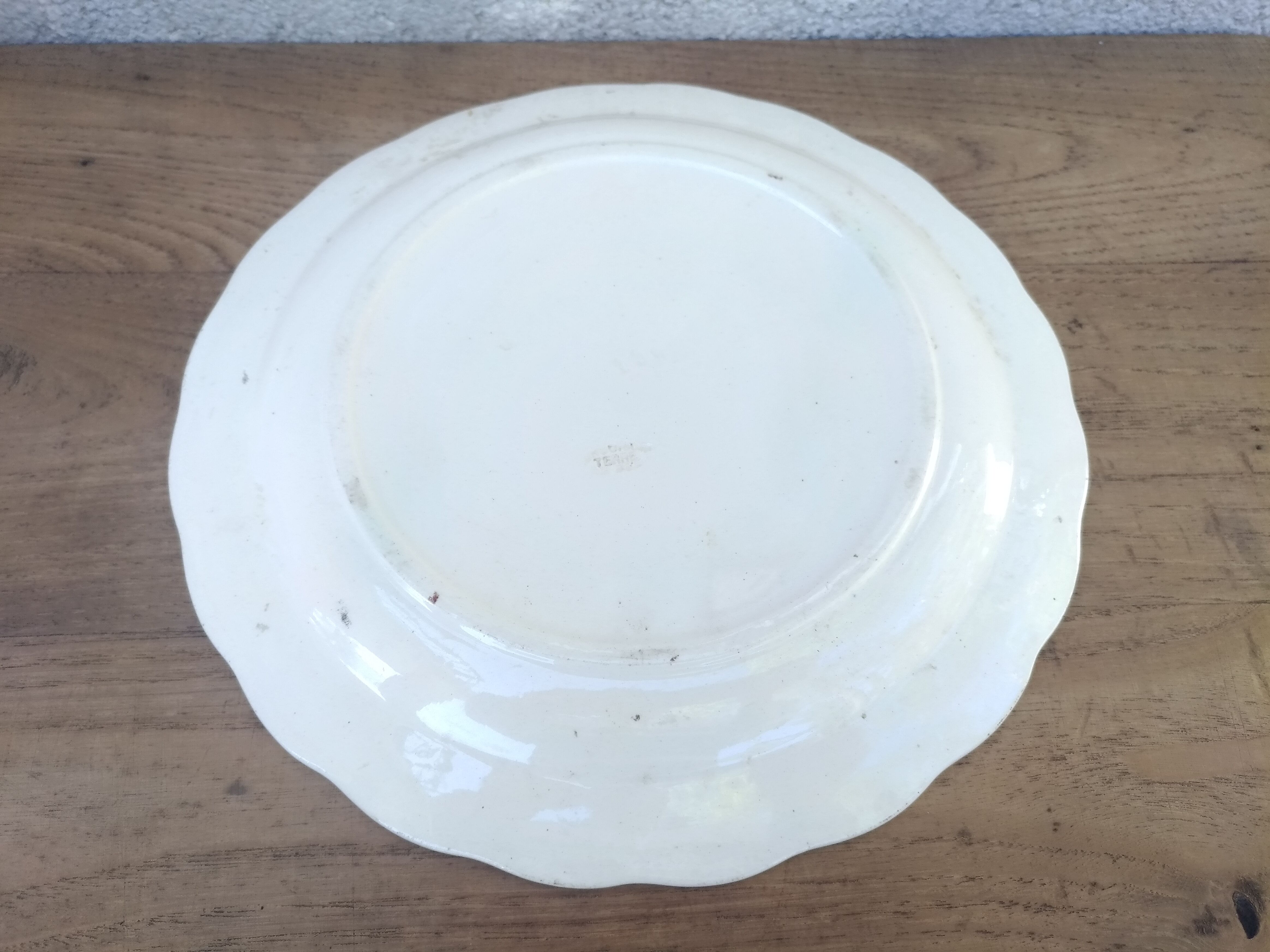 Porcelain asparagus dish