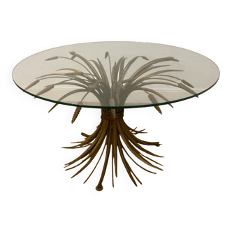 Table basse gerbe de blé