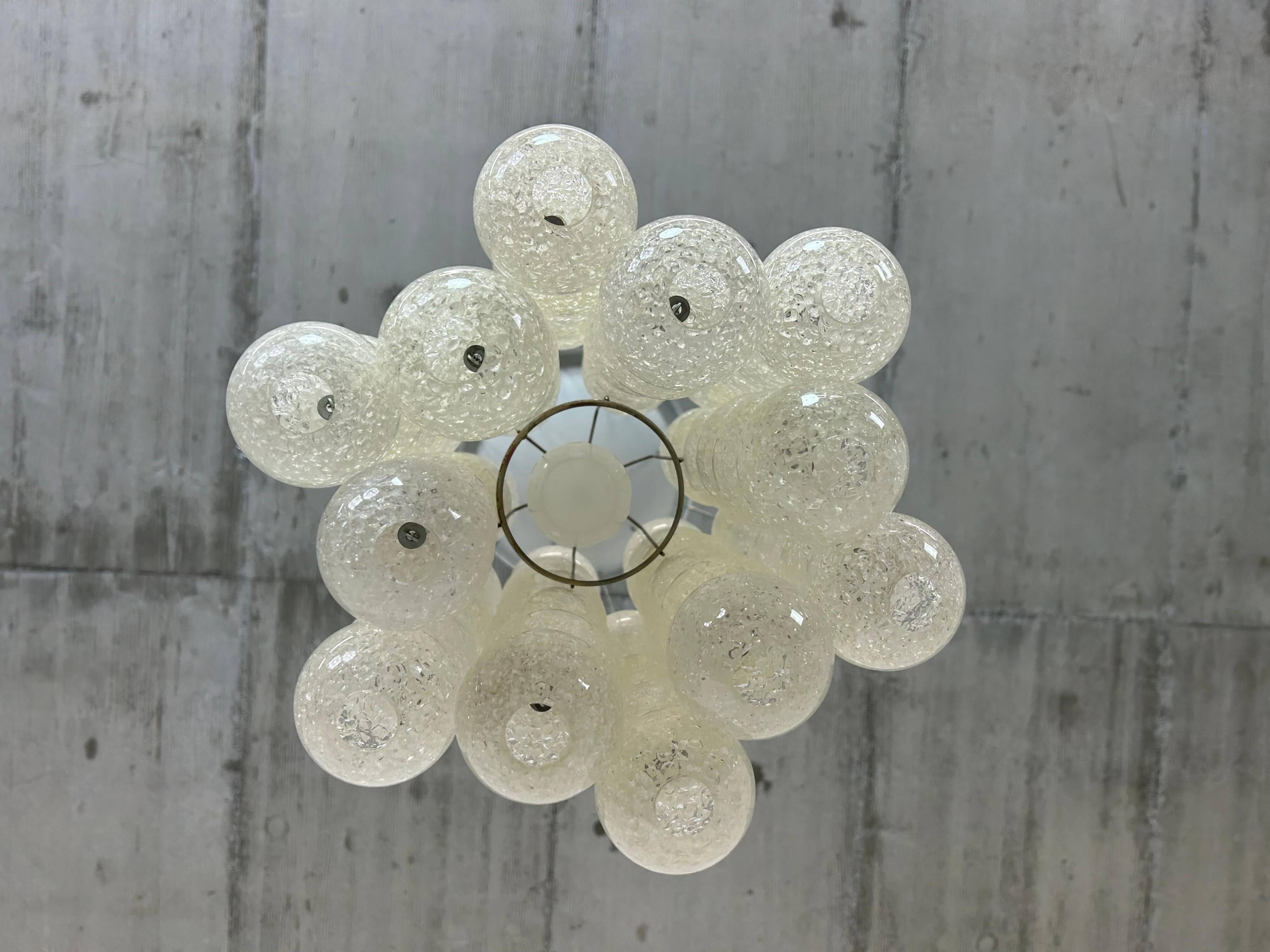 Lampe suspendue Napako design milieu du siècle
