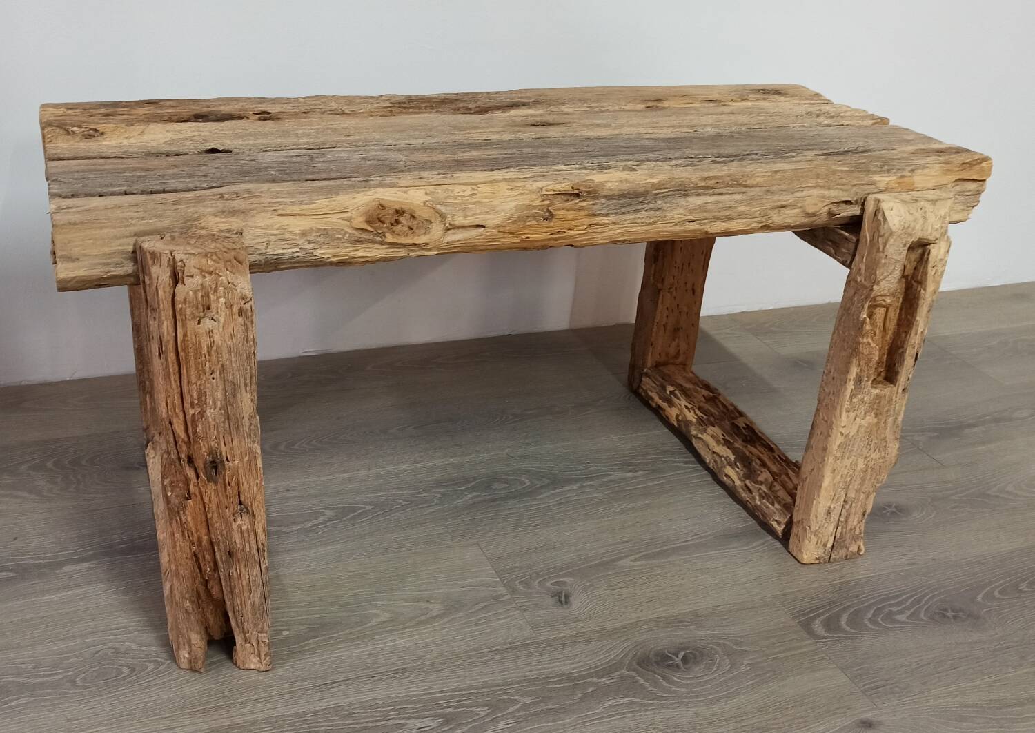Wooden coffee table