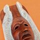 Masque à suspendre   Bois sculpté