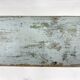 Vintage Industrial All-wood Bench, Original Paint, 1950's