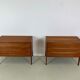 2x Kai Kristiansen teak chest of drawers for Aksel Kjersgaard