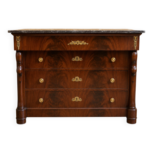 Commode style empire - acajou