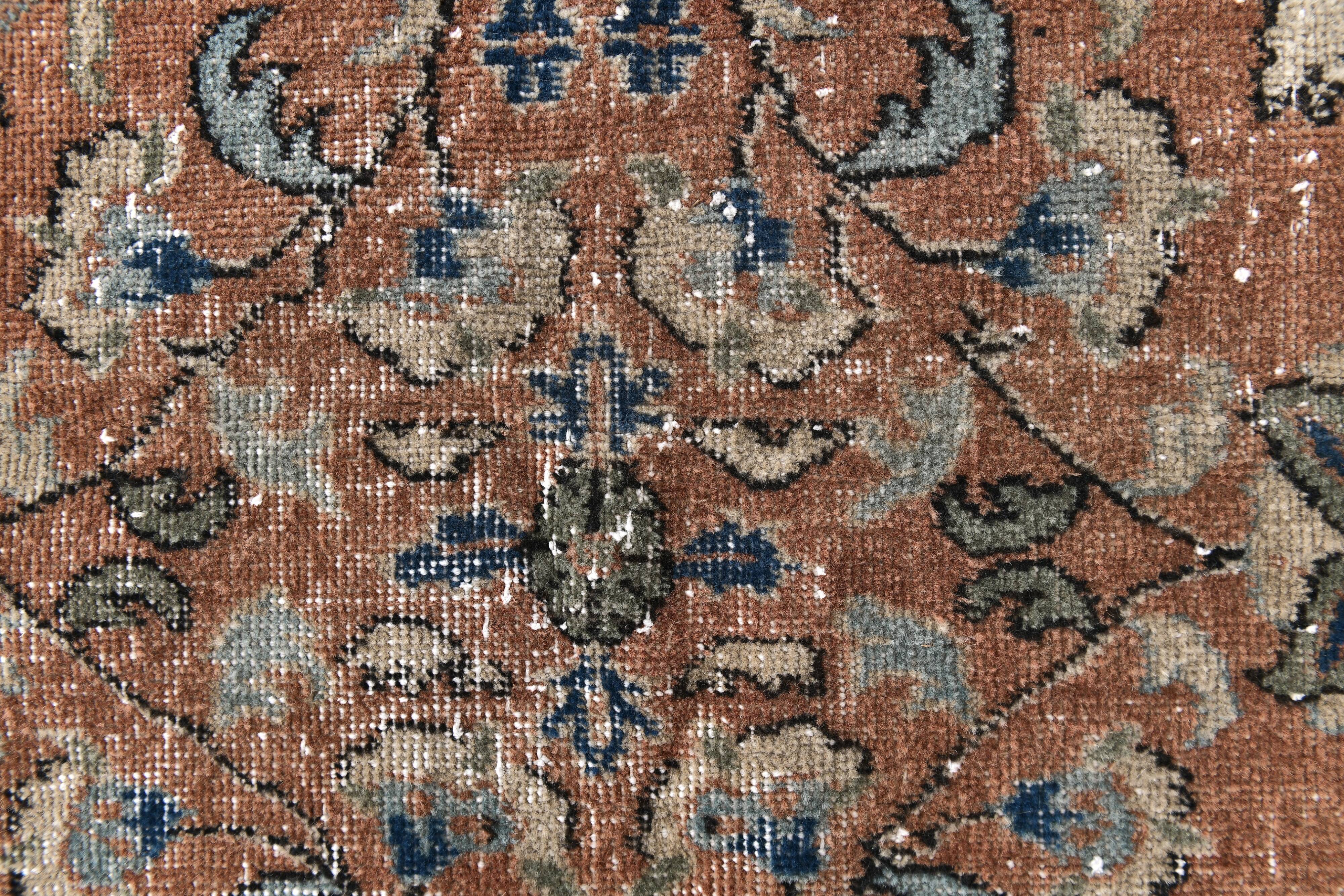 Red & Blue Floral Persian Rug, 186x291Cm SK 240859