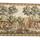Vintage French tapestry Jaquar 84 x 201 cm