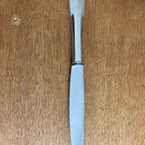 6 silver metal knives