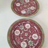 Set of Chinese plates