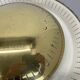 unique 42cm Brass Gino Sarfatti Style Ceiling wall Light Flushmount, Italy