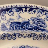 Large Round Dish - Cambridge - Old England
