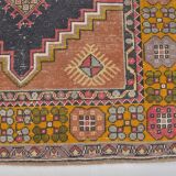 Red & Orange Turkish Wool Rug sku 2493