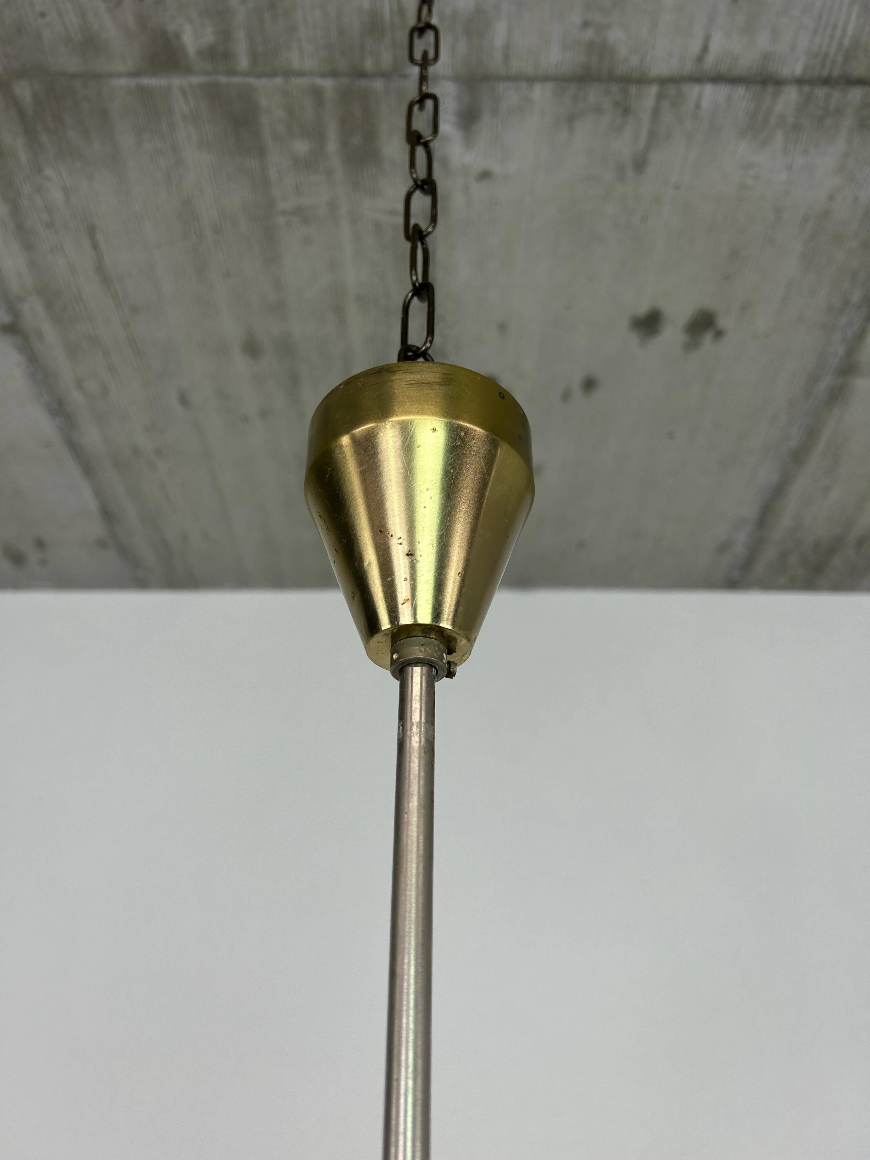 Mid-century modern pendant lamp by VEB Leuchten