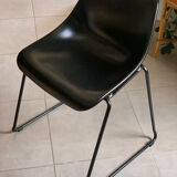 Designer metal chair