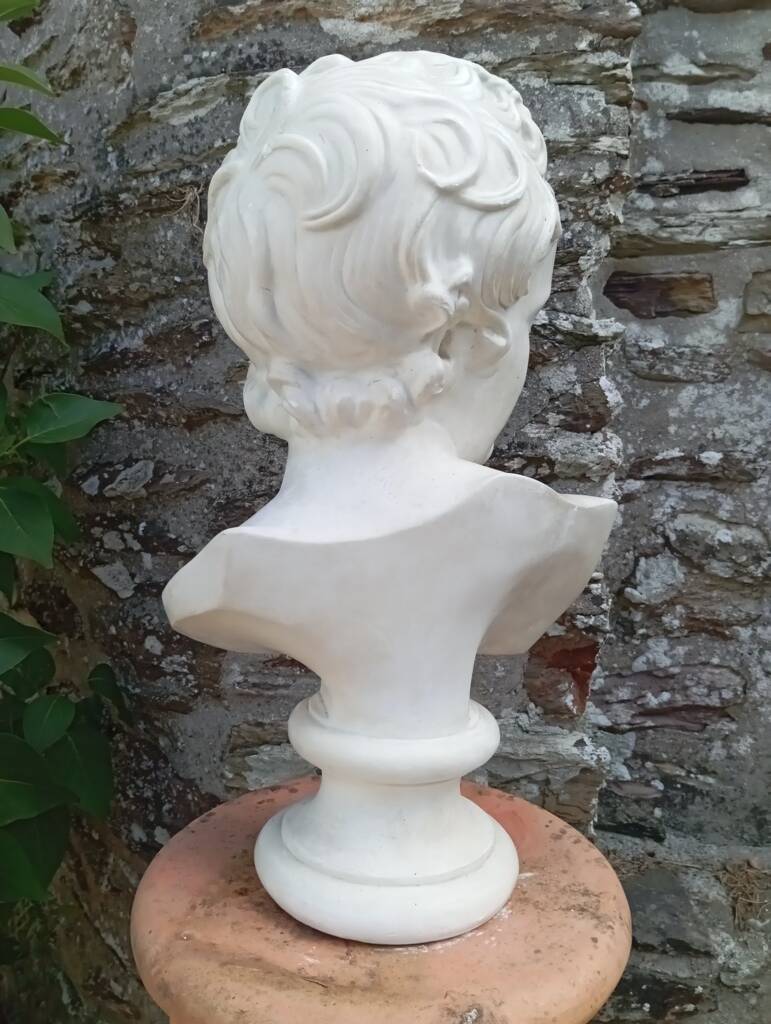 Bust of Eros, cast from the Louvre early 20th century.