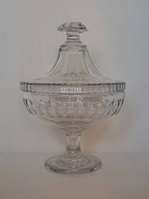 Ancien drageoir en cristal de Baccarat XIXème
