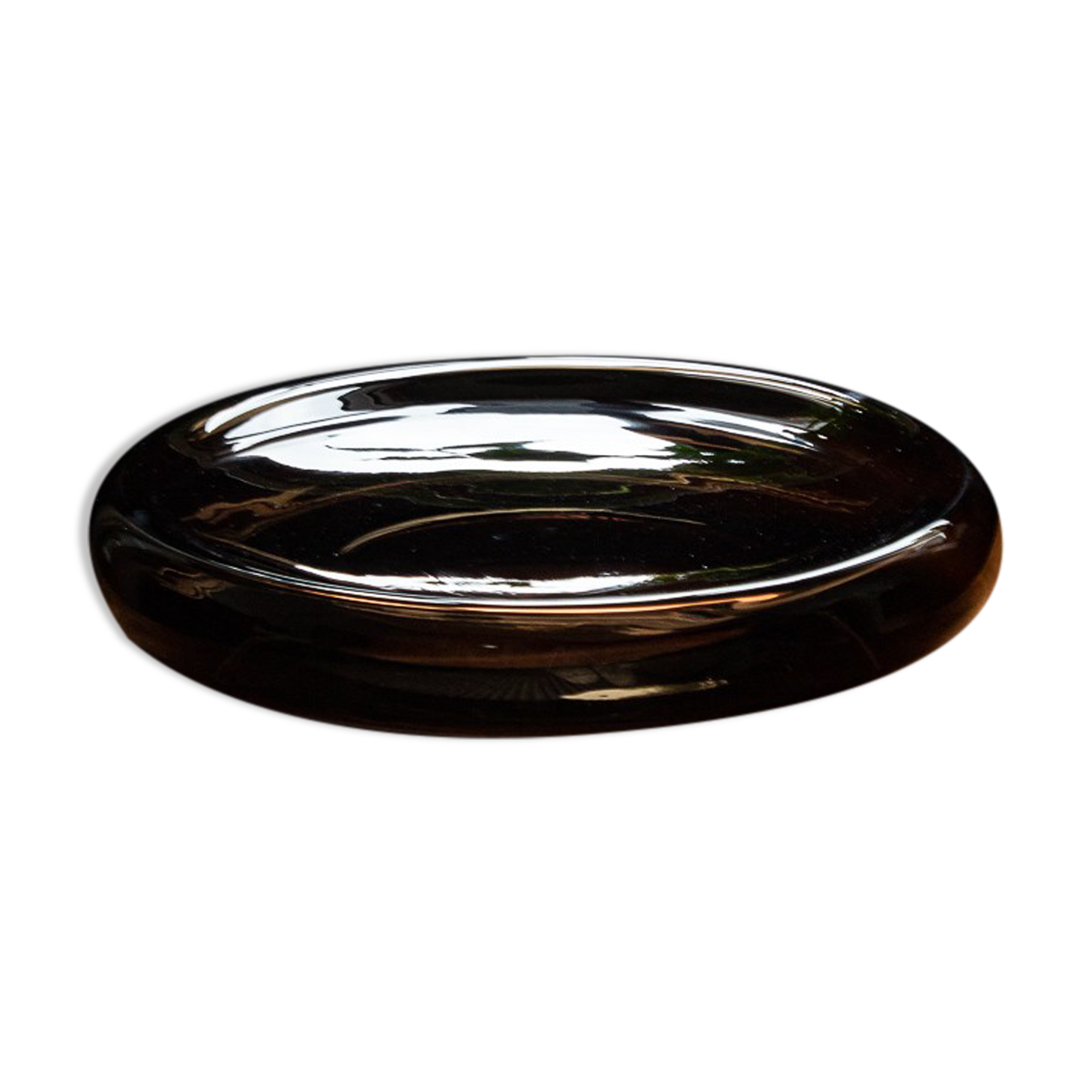 Large empty pocket blown glass, Ola Wihlborg x Ikea, 2013