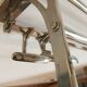 20s chrome wall coat rack