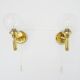 Wila wall lights set 1970s, wall lamps gold glass, indirect lighting