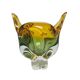 Vase by J. Hospodka for Chribska Glassworks, Former Czechoslovakia, 1960s