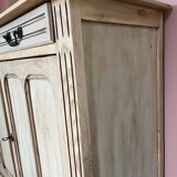 Parisian sideboard in raw wood
