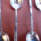 set of 12 mocha spoons