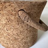 Vintage 60s design cork ice cube tray