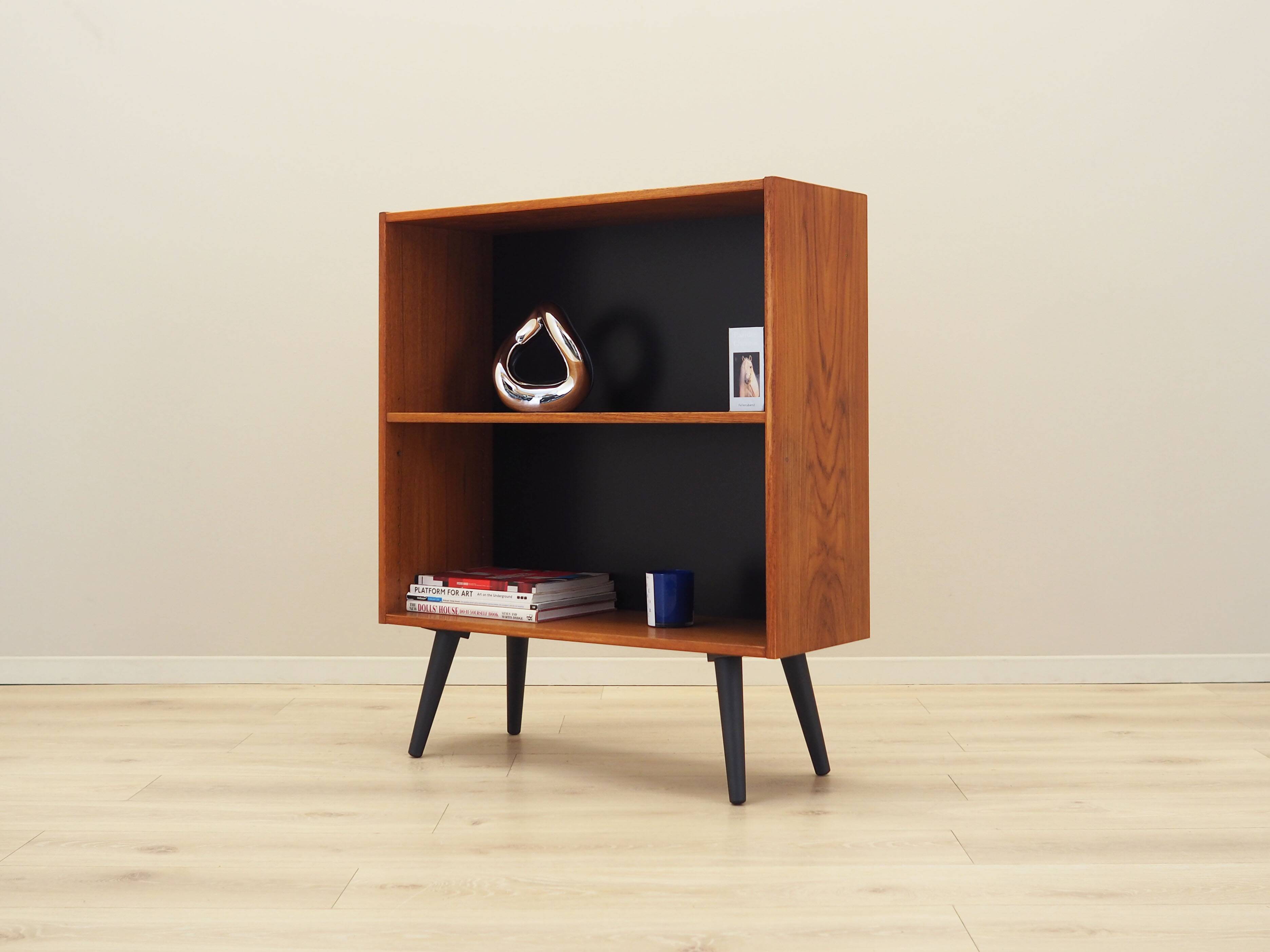 Teak bookcase, Danish design, 1970s, production: Denmark