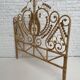 Peacock style rattan headboard