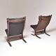 Paire de fauteuils Siesta par Ingmar Reilling , Westnofa