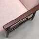 1960 Henryk Lis Mid Century Armchair in Pink