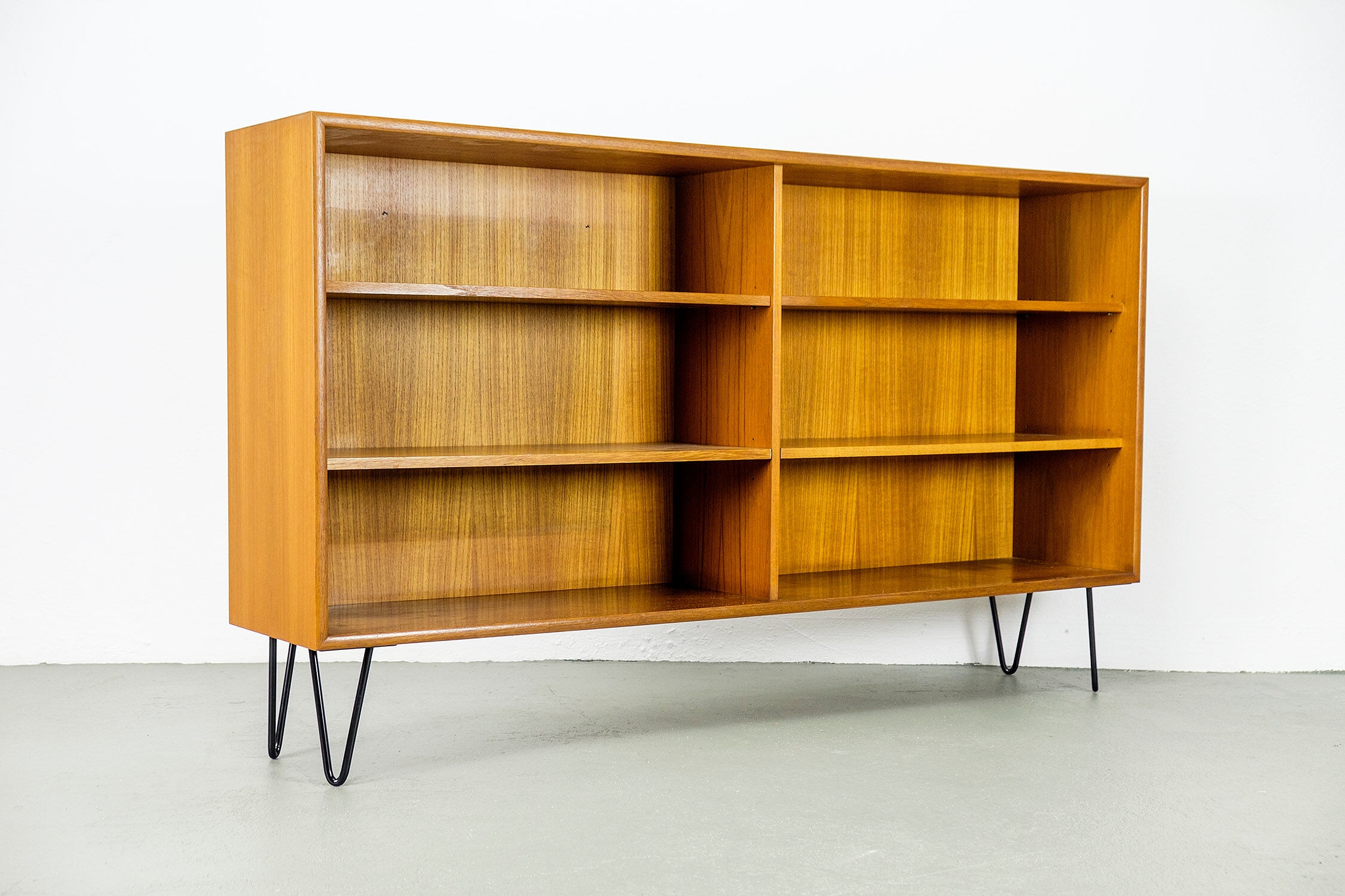 Teak bookcase from WK Möbel, 1970s