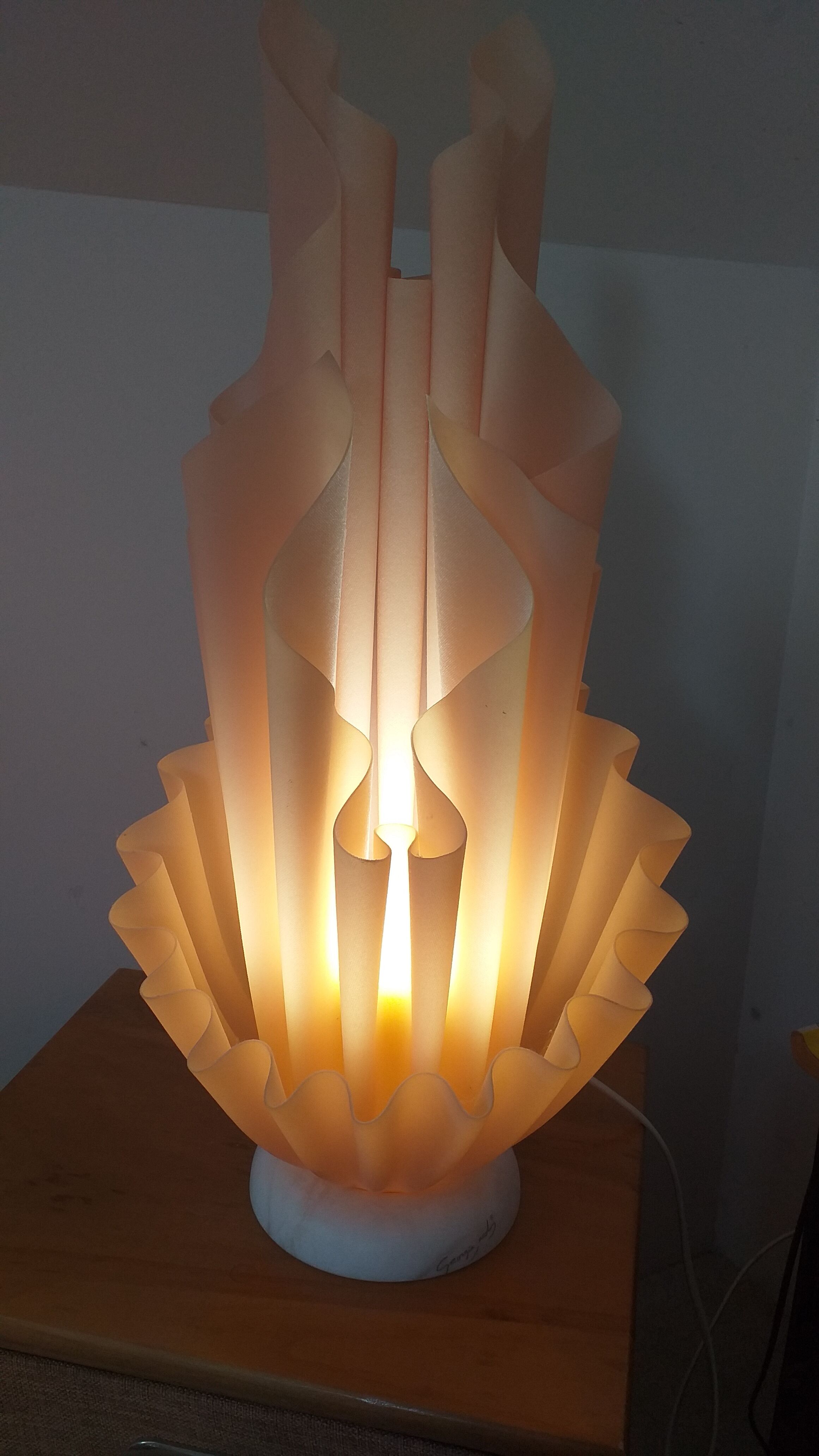 Georgia Jacob Corolla Lamp 1970