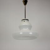 Midcentury Glass Pedant by Napako,1960s