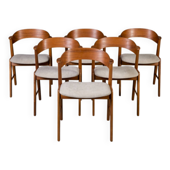 Set of 6 K/S Mobelfabrik chairs - Iconic Danish Design | Teak | Mid-Century