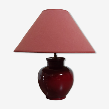 Red Kostka lamp