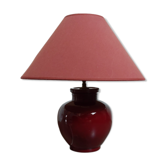 Red Kostka lamp