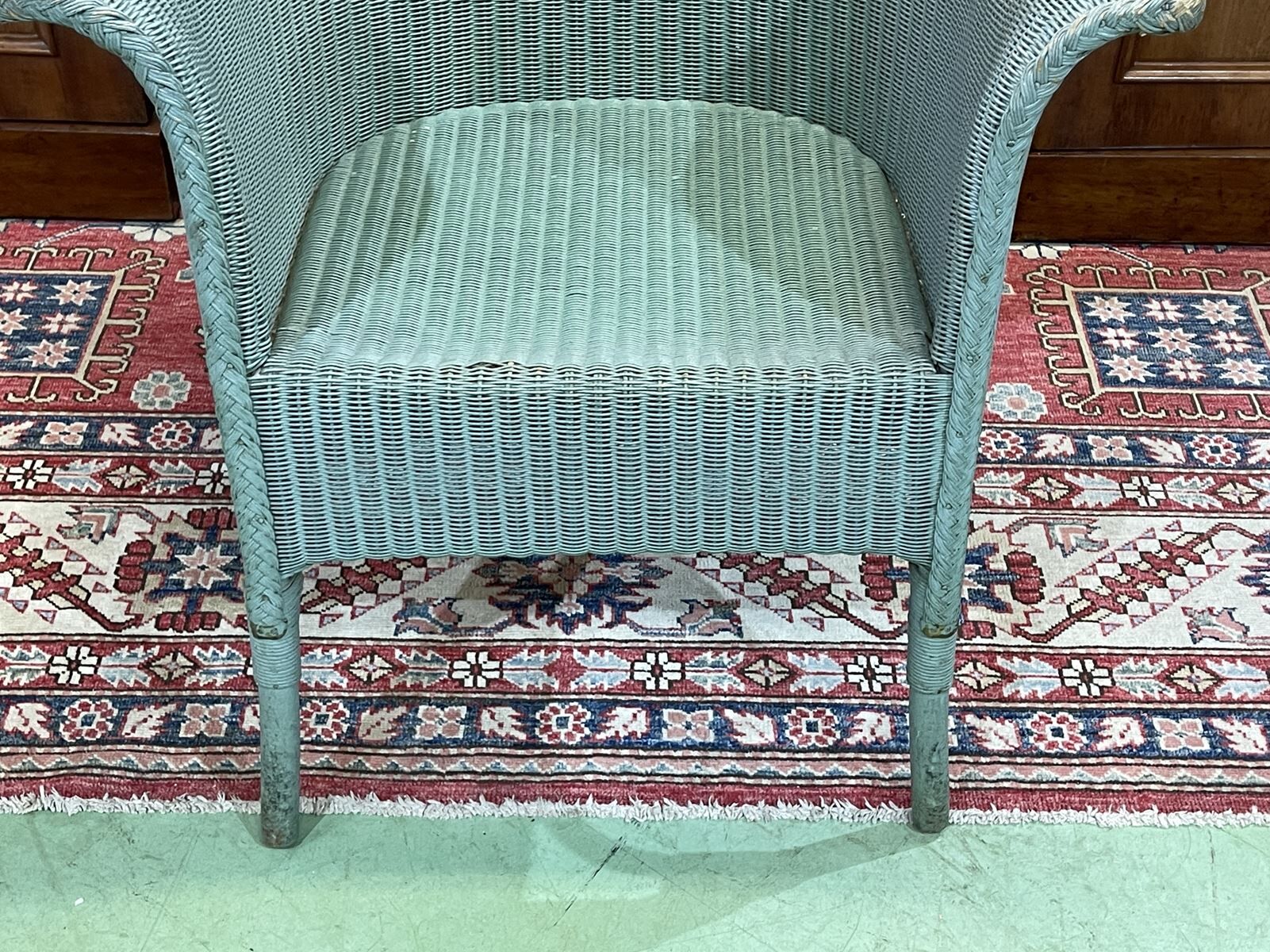 LLoyd loom armchair from the 1950s