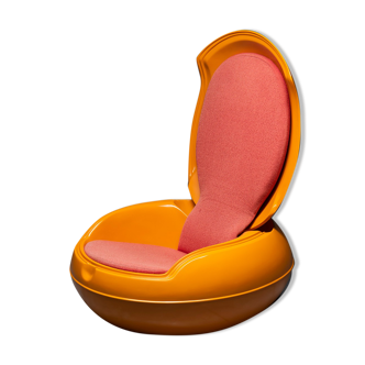 'Garden Egg' armchair, Peter Ghyczy, Reuter Prod., 1960s, Germany