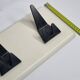 Black and white wall coat rack, space age, 60s
