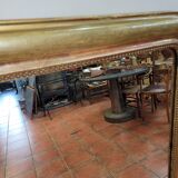 Gilded mirror Louis Philippe old