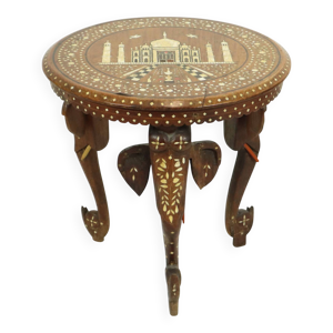 Table d'appoint anglo-indienne