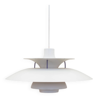 Lampe à suspension, design danois, années 1970, fabricant : Louis Poulsen