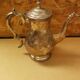 Old english teapot epns silver metal vintage engraved