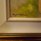 Painting by Gian BERRA with autograph letter signed on the back, contemporary painter - Italy