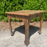 Brutalist wooden table