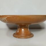 Large fruit bowl - vintage stoneware fruit bowl