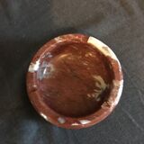 Red marble ashtray