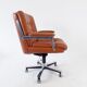 Ring Mekanikk leather office armchair 60's